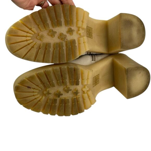 Dolce Vita Calea Dune Suede Heeled Boot Tan Size 7.5 - Picture 8 of 10